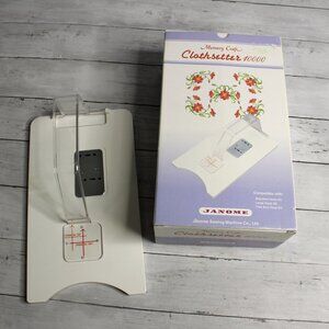 Janome Memory Craft Clothsetter 10000 Tool Embroidery Sewing Machine Attachment